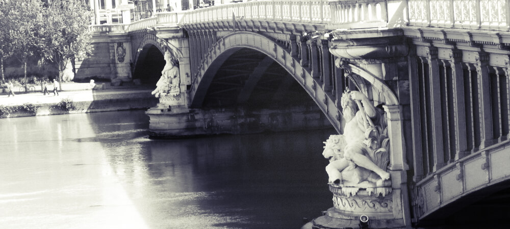 pont Lafayette Lyon Rhône Saône