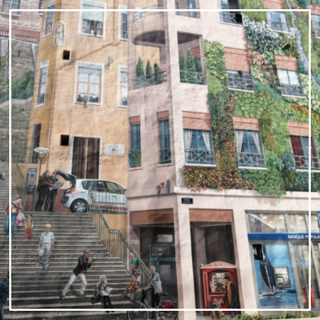 mur des canuts croix rousse lyon