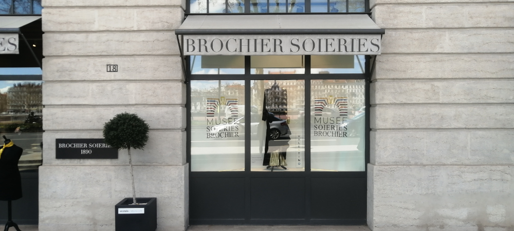 musée Soierie Brochier - tissu soie