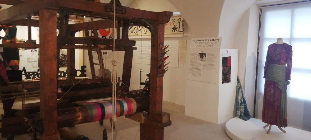 musée Soierie Brochier - Métier à tisser Jacquard Lyon