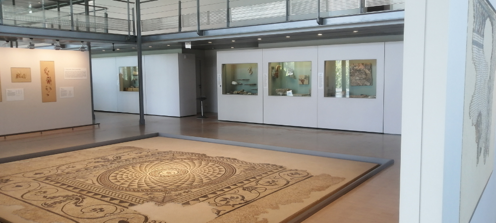 visiter Vienne en France musée gallo-romain Saint-Romain-en-Gal salle exposition