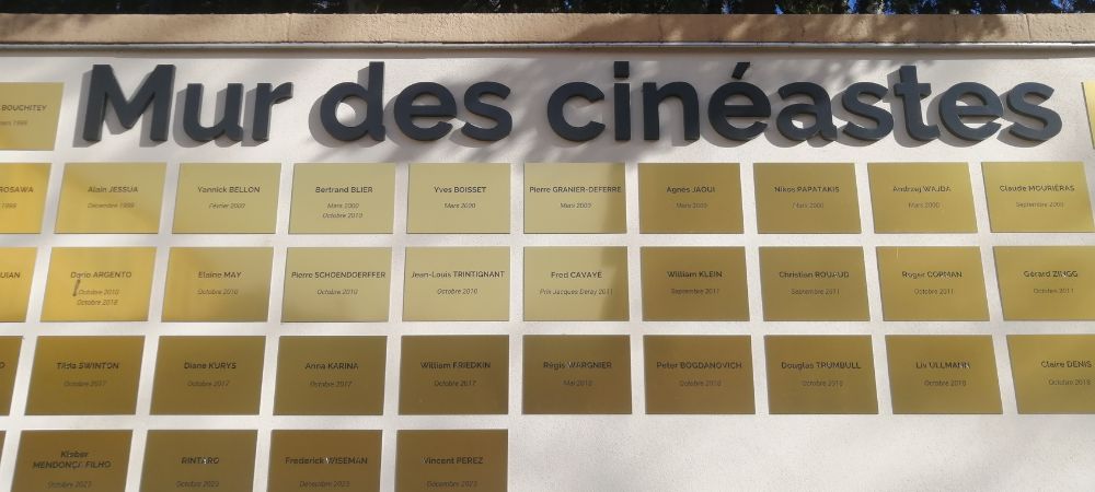 visiter Institut Lumière - mur des cinéastes
