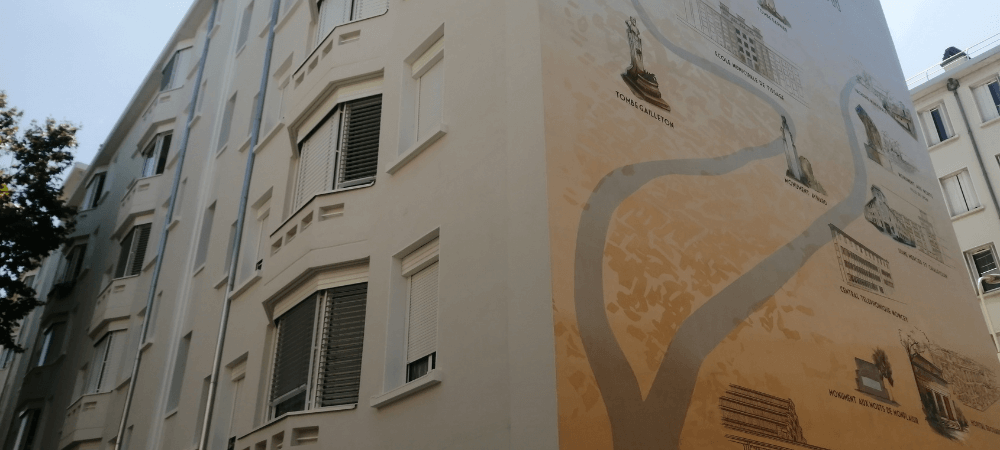 musée urbain tony garnier fresque murale