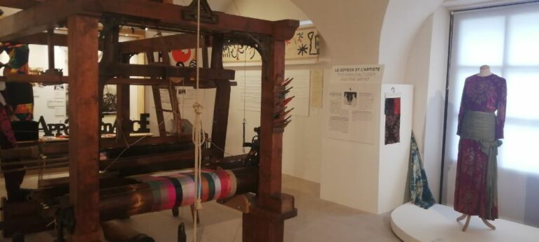musée Soierie Brochier - Métier à tisser Jacquard Lyon