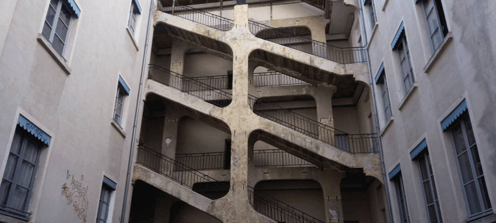 spots instagrammables lyon cour des voraces croix rousse