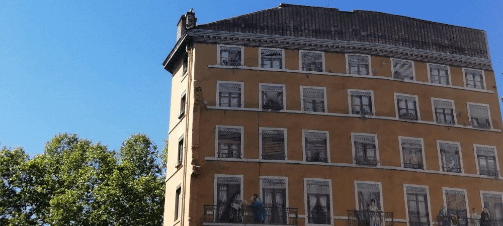 fresque mur des lyonnais